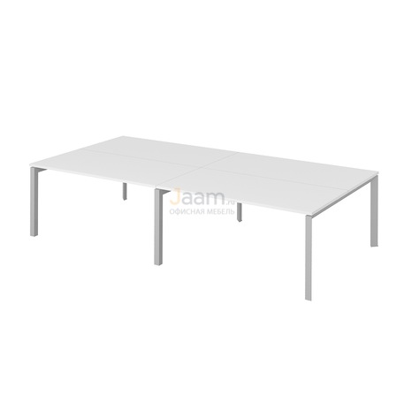 Мебель для персонала Рабочая станция на металлокаркасе ПК-ТНП-СР320Х160Н4/МК/БЭ