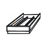 Мебель для гостиниц Каркас кровати ГР 240 ББ