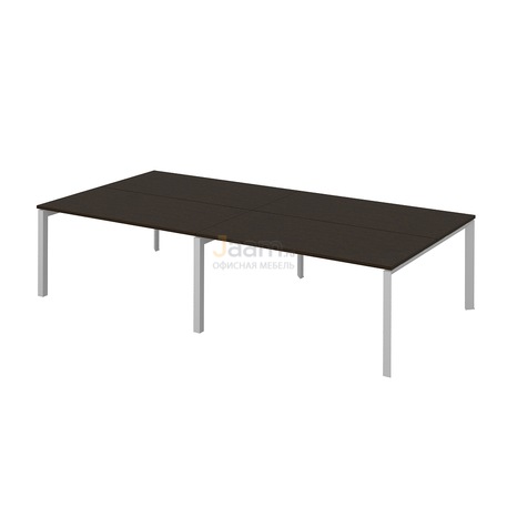 Мебель для персонала Рабочая станция на металлокаркасе ПК-ТНП-СР320Х160Н4/МК/БЭ