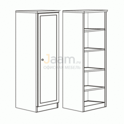 Мебель для гостиниц Офисный шкаф левый R6707