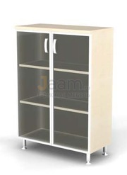 Мебель для персонала Шкаф стеклянные двери BR81.0349