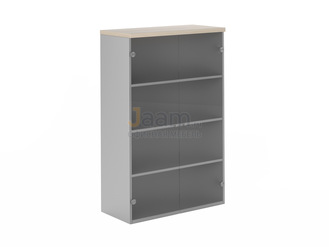 Кабинет руководителя Офисный шкаф со стеклянными дверями FLS321