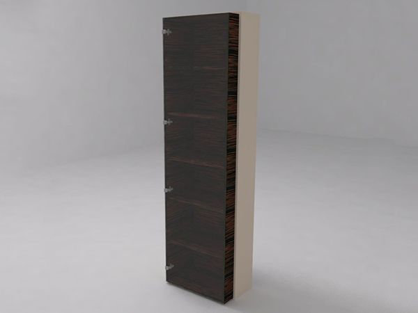Шкаф высокий со стекляными дверьми Brix BR.00.62 600x400x2180 (Бежевый (акрил))