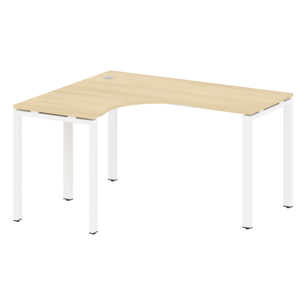 Стол криволинейный левый Metal System Style БП.СА-3 Л 1400x1200x750