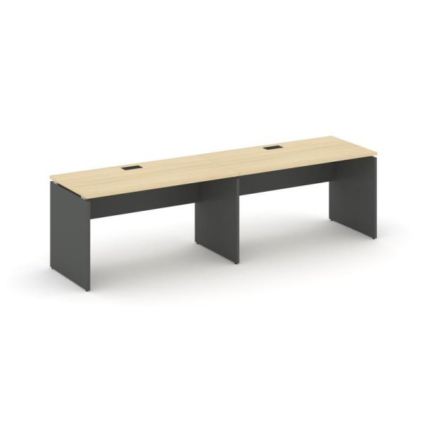 Рабочая станция 1 сторонняя SN-D.ORS-004 (3160х600х750) (Акация Лорка/Антрацит)