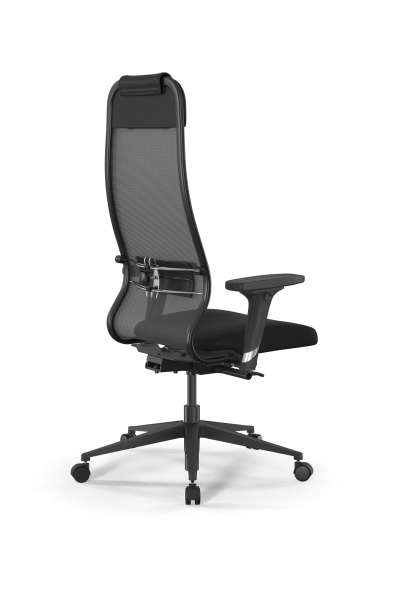 Кресло для руководителя Метта SynchroSit 10 B1-111D - X2+UMF(X1) /Ub00/Wh00/D02P(M24.B11.G19.W02)