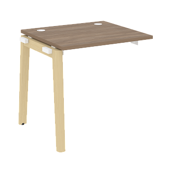 Наборный элемент рабочей станции на деревянных опорах Onix Wood OW.1.NRS-0.7 780x720x750