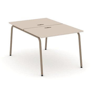 Рабочая станция 2 места ES.D.RS-2.1-LK (980х1500х750)
