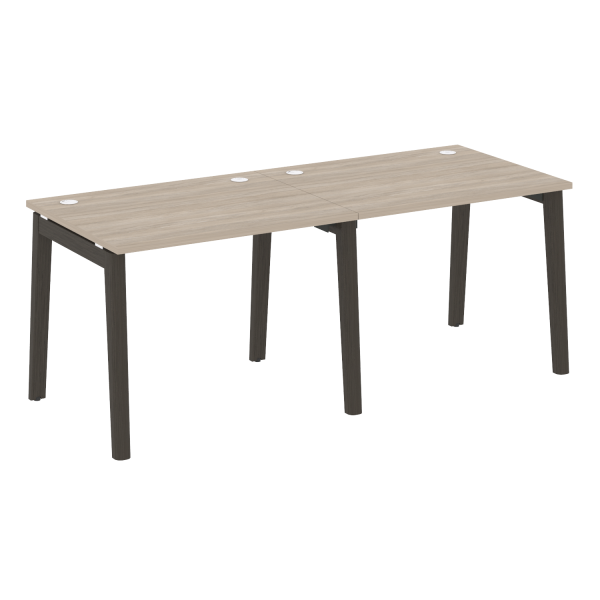 Рабочая станция на деревянных опорах Onix Wood OW.RS-2.1.8 1960x800x750