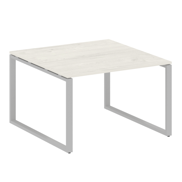 Переговорный стол 1 столешница Metal System Style БО.ПРГ-1.2 1200x1235x750 (Дуб Наварра/Серый металл)