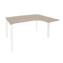 Стол эргономичный правый на П-образном м/к Onix O.MP-SA-3R 1380x1180x750