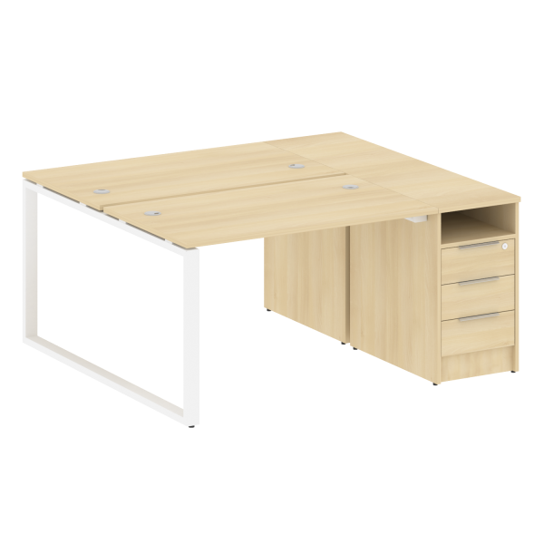 Рабочая станция Metal System Style БО.РС-СТП-2.2 1612x1475x750
