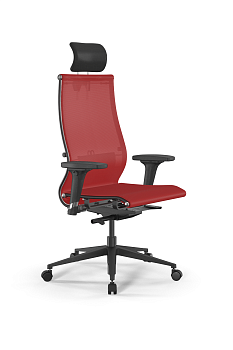 Кресло для руководителя Метта SynchroSit 10 B2-107D - T /Km00/Nb00/D02P/H3mL-2D(M23.B11.G19.W02)