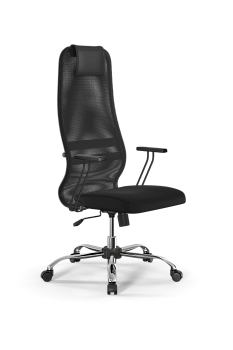 Кресло для руководителя Метта Sit 8 B1-8T - X1+UMF(X1) /Uh00/Wh00/T1bp-b(M09.B21.G20.W01)