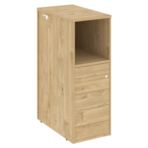 Тумба 5 ящиков TIP-ON проходная,  средняя Onix O.R-TV-5TIP 436x767x1185