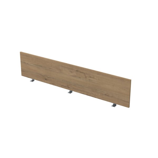 9БР.007.1 Барьер из ЛДСП , фронтальный (1200x16x300) (Teakwood)