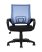 Кресло офисное TopChairs Simple голубое (Компьютерное кресло Simple голубой)