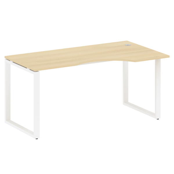 Стол криволинейный левый Metal System Style БО.СА-1 Пр 1600x900x750