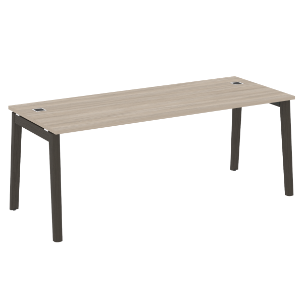 Стол руководителя на деревянных опорах Onix Wood Direct OW.SRR-6.8 1980x800x750
