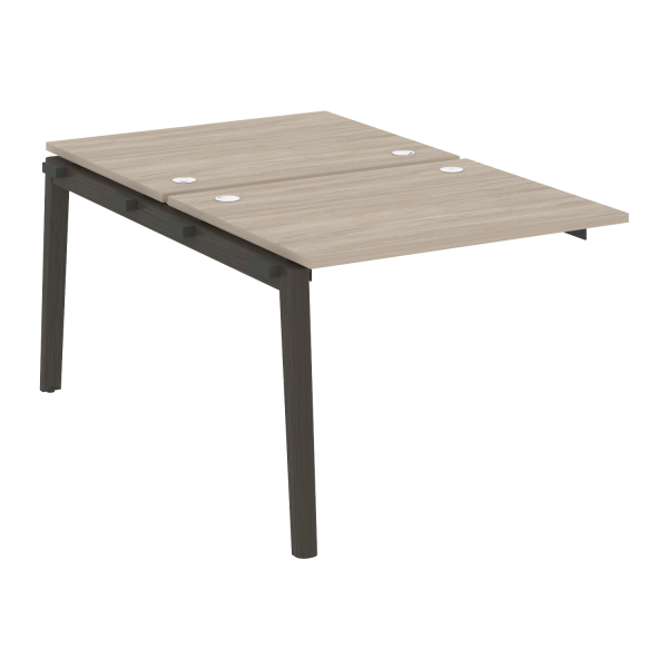 Наборный элемент рабочей станции на деревянных опорах Onix Wood OW.2.NRS-1.8 980x1635x750