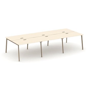 Рабочая станция 6 мест ES.D.RS-6.2-LP (3540х1500х750)