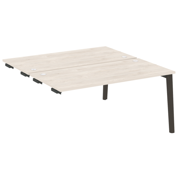 Стол-приставка двойной на деревянных опорах Onix Wood OW.D.SPR-4.8 1580x1635x750