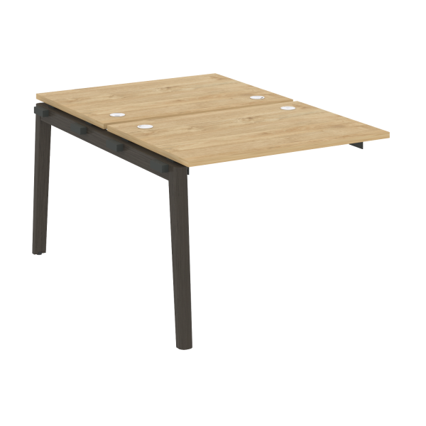 Наборный элемент рабочей станции на деревянных опорах Onix Wood OW.2.NRS-1.7 980x1475x750