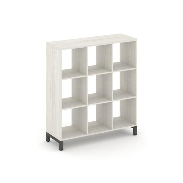 Каркас стеллажа 3 яруса SN.KS-330 (1121х400х1248) (Дуб Наварра/Металл Антрацит)