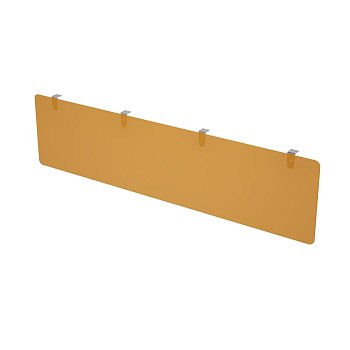 Экран подстольный оргстекло Gloss 9НЭК.120.1 Оранжевый 1400x4x400