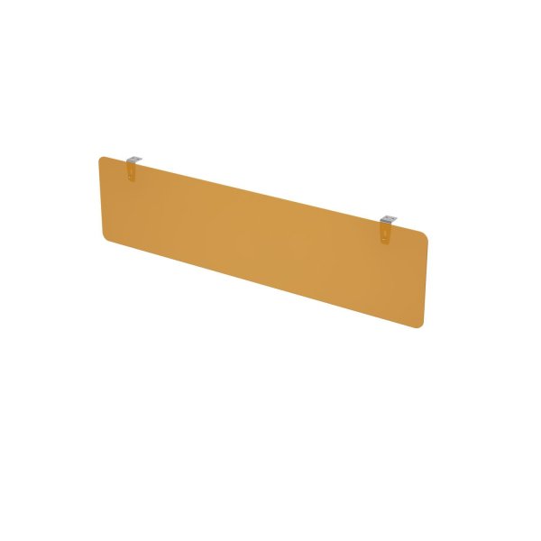 Экран подстольный оргстекло Gloss 9НЭК.050.1 Оранжевый 1000x4x300 (Ivory)
