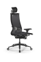 Кресло для руководителя Метта SynchroSit 10 L2-107D - TV /Km00/Nb00/D04P/H3mL-3D(M24.B11.G19.W04)
