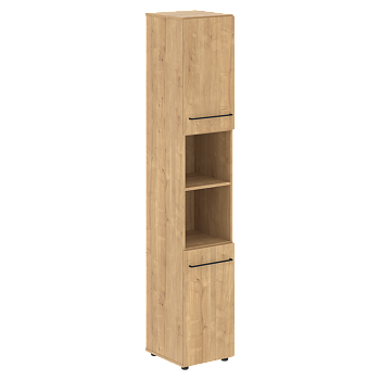 Шкаф колонка с глухими малыми дверьми LOFTIS LHC 40.4 400х430х2253