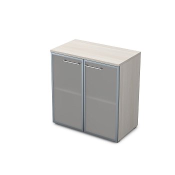 Шкаф низкий со стеклом Gloss line 9НШ.023.3 800x450x845