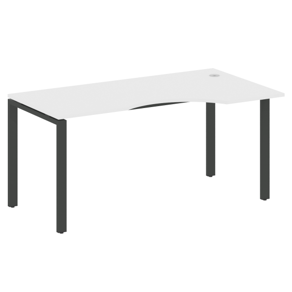 Стол криволинейный правый Metal System Style БП.СА-1 Пр 1600x900x750