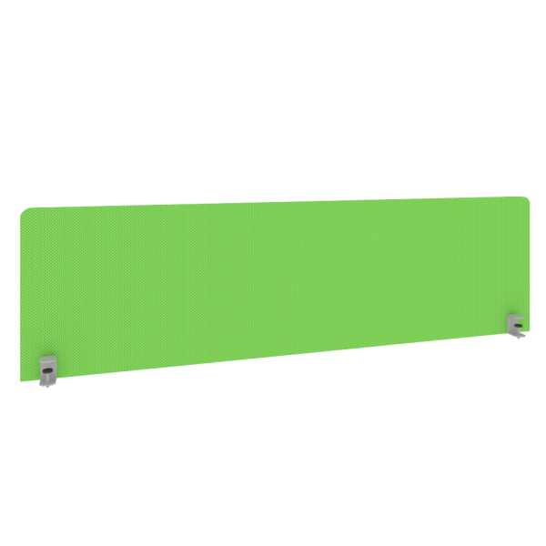 Экран тканевый Style Л.ТЭКР-4 Ткань зеленая/крепление серое 1580x22x450 (Зеленый)