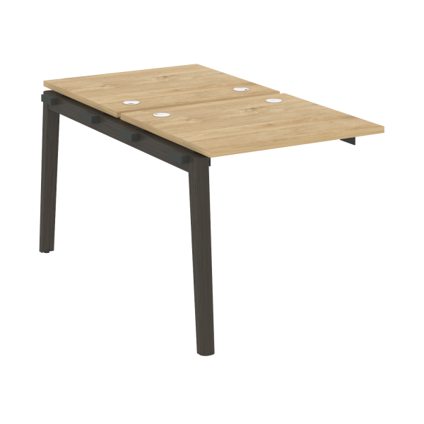 Наборный элемент рабочей станции на деревянных опорах Onix Wood OW.2.NRS-0.7 780x1475x750