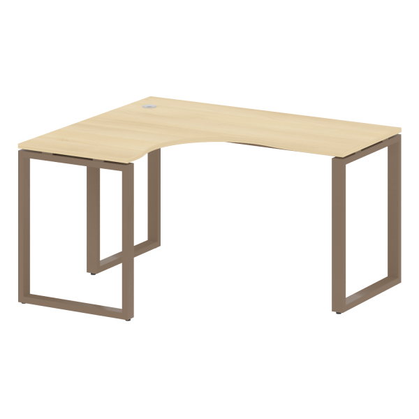 Стол криволинейный левый Metal System Style БО.СА-3 Л 1400x1200x750