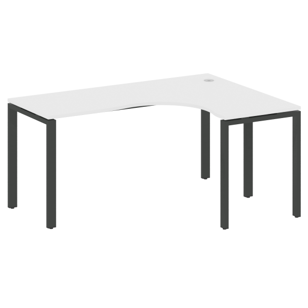 Стол криволинейный правый Metal System Style БП.СА-4 Пр 1600x1200x750