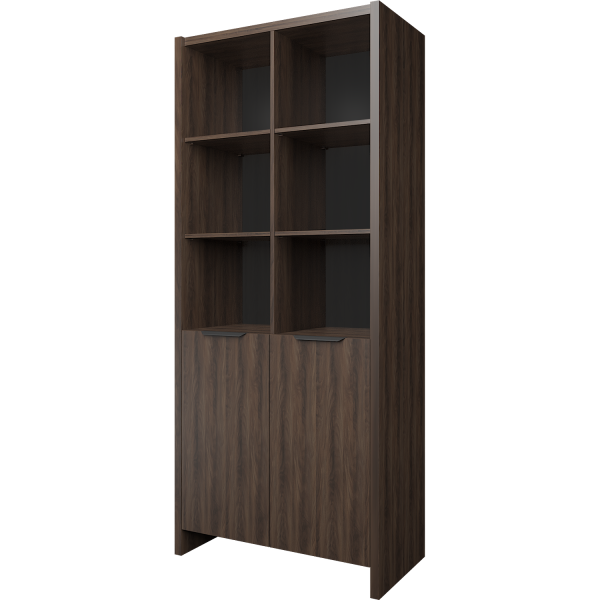 Стеллаж комбинированный Акцент КТ-42.38 856x438x1968 (Лагос)