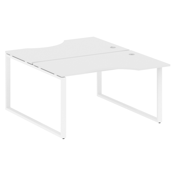 Рабочая станция криволинейная Metal System Style БО.РАС-СА-2.2 1400x1835x750