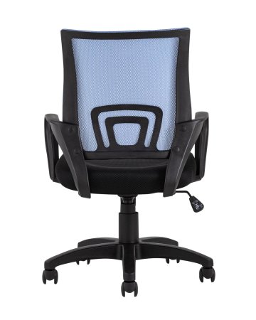 Кресло офисное TopChairs Simple голубое (Компьютерное кресло Simple голубой)